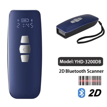 Pix 3200DB 2.4 GHz Wireless & Bluetooth 2D Scanner with Display